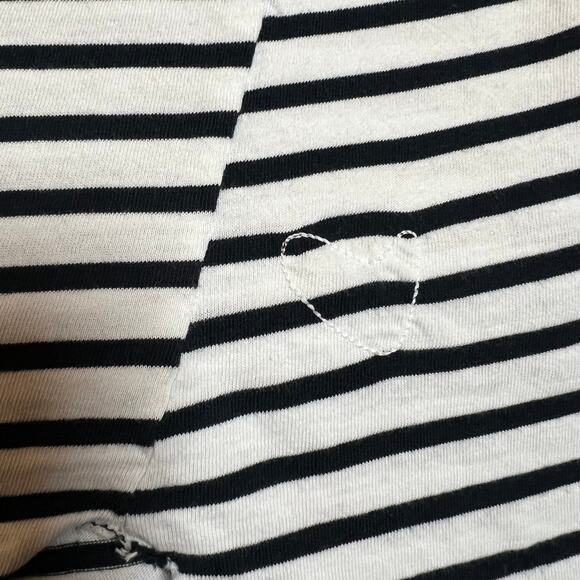 Frank & Eileen Sleeveless Striped Scoop Neck Relaxed Asymmetric Tank Size XS - Picture 7 of 7